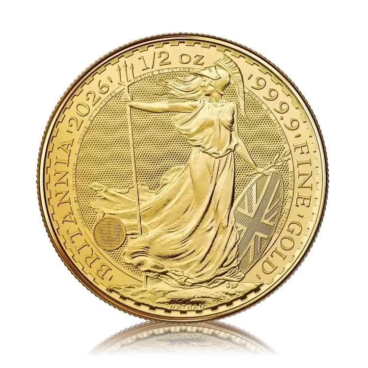 1/2 oz Britannia Charles III Gold Coin | 2026