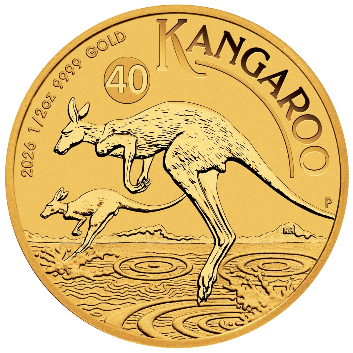 1/2 oz Kangaroo Gold Coin | 2026