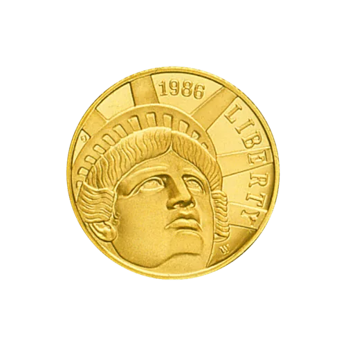 1/4 oz 1986 Statue of Liberty