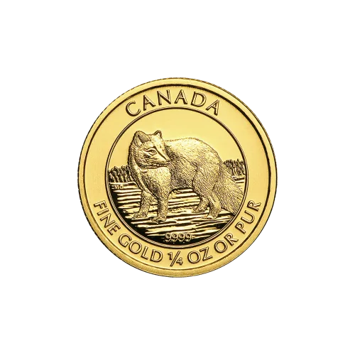 1/4 oz Canadian Arctic Fox | 2014