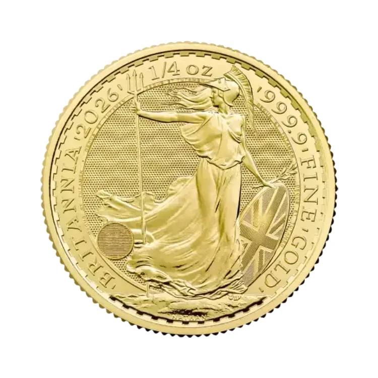 1/4 oz Britannia Charles III Gold Coin | 2026