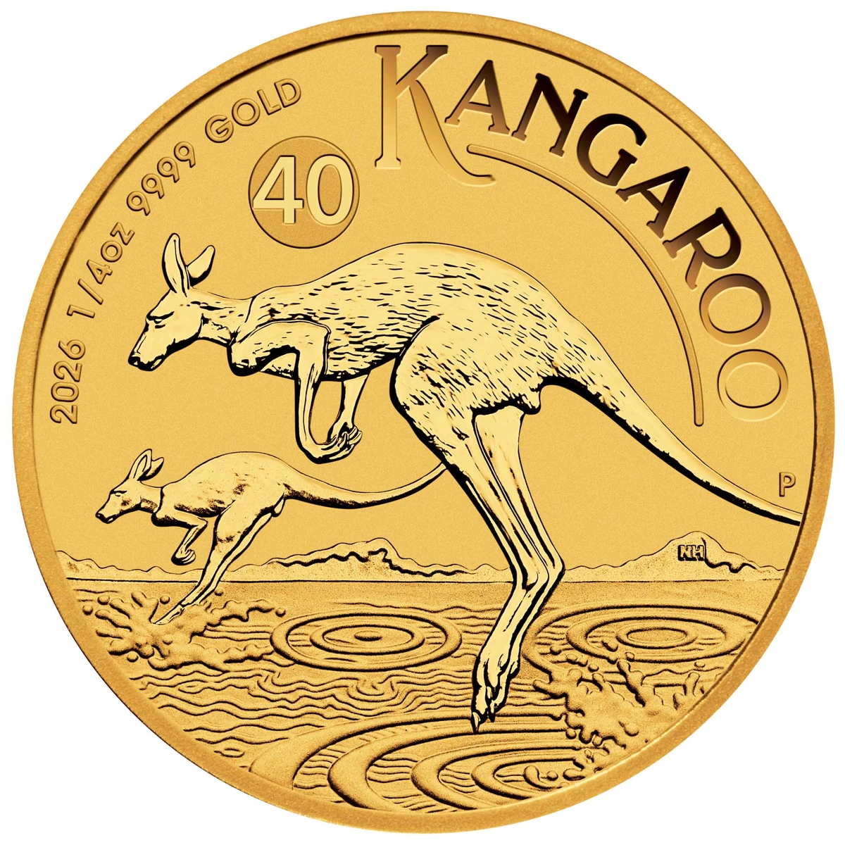 1/4 oz Kangaroo Gold Coin | 2026