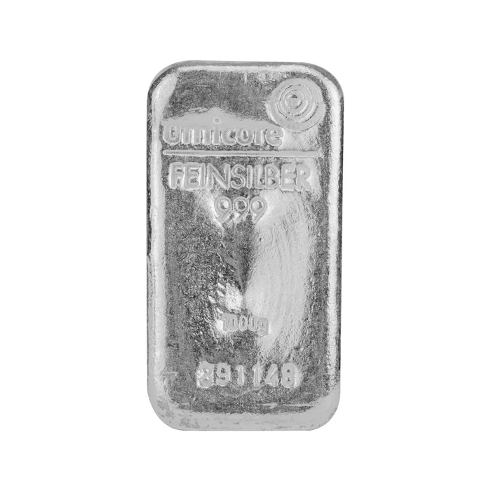 Umicore 1 kg Silver Bar