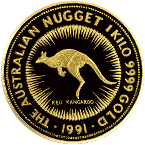 1 kilo 1991 Kangaroo Nugget