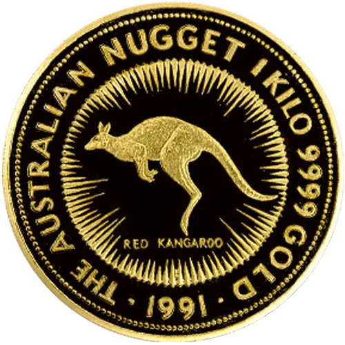 1 kilo 1991 Kangaroo Nugget