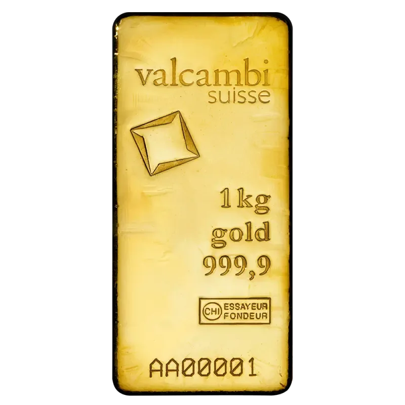 1 Kilo Gold Bar | Valcambi