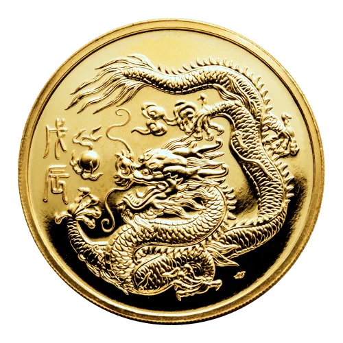 1 oz 1988 Singapore Dragon
