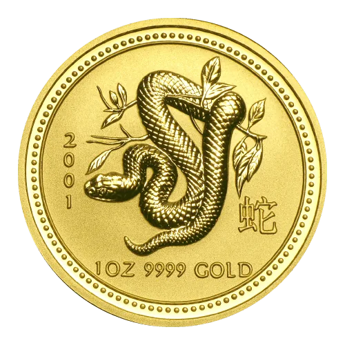 1 oz Lunar Year of The Snake | 2001