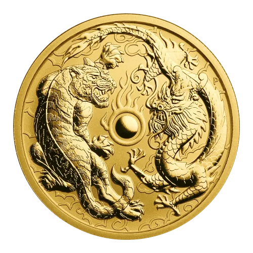1 oz Dragon and Tiger | 2019