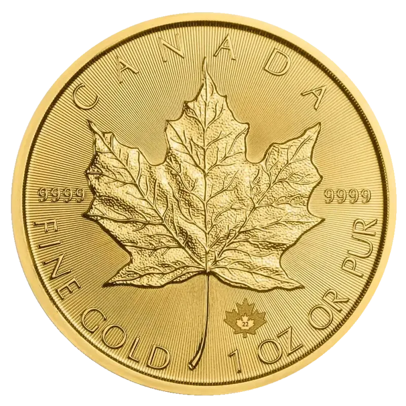 1 oz Maple Leaf Gold Coin | 2022