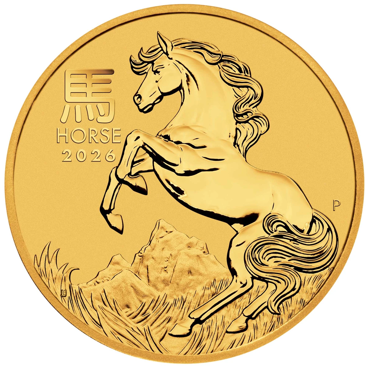 10 oz Gold Horse Australian Lunar Series III | 2026