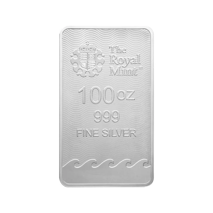 Royal Mint Britannia 100 oz Silver Bar