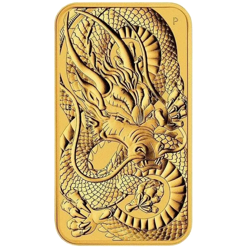 1 oz Dragon Rectangular Gold Coin | 2021
