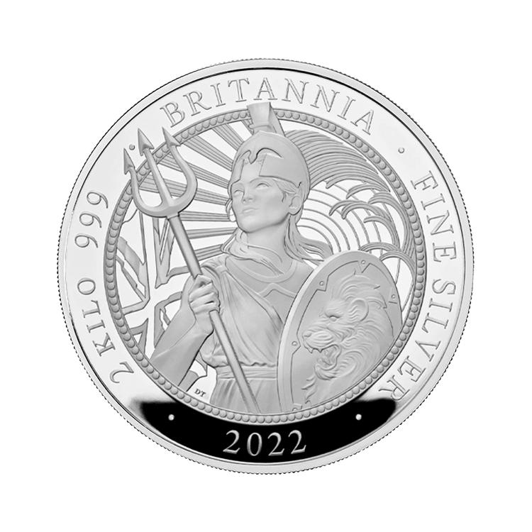 2 kilo Britannia Silver Coin | 2022