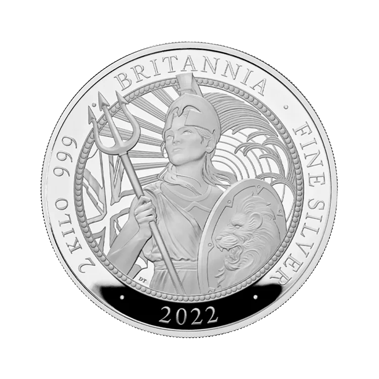 2 kilo Britannia Silver Coin | 2022
