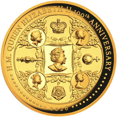 2 oz 100th Anniversary Queen Elizabeth II | 2026