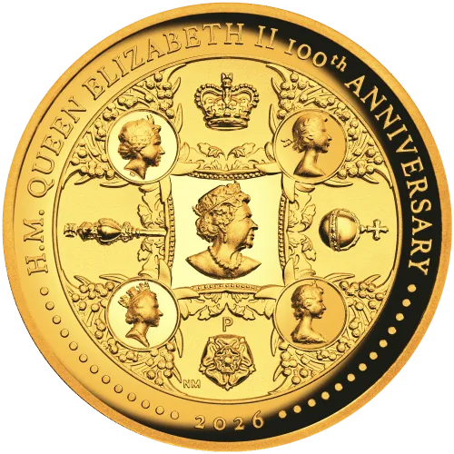 2 oz 100th Anniversary Queen Elizabeth II | 2026