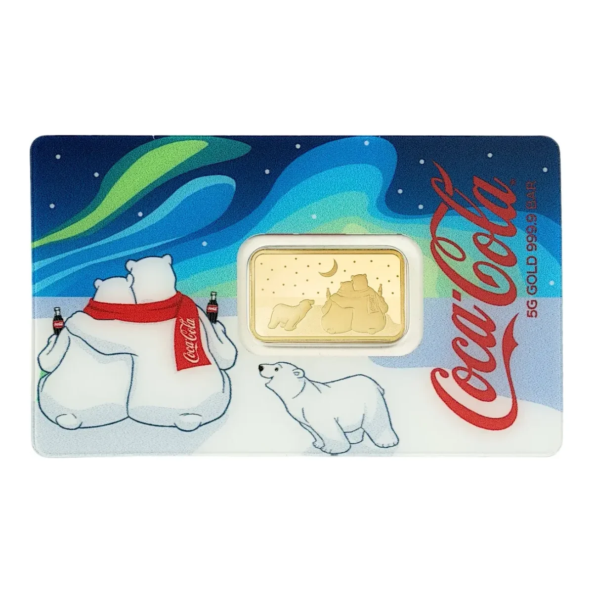 5 g PAMP Suisse Coca-Cola Polar Bears Gold Bar | 2026