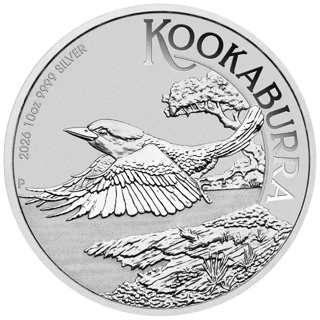 Australian Kookaburra 10 oz Silver Coin | 2026