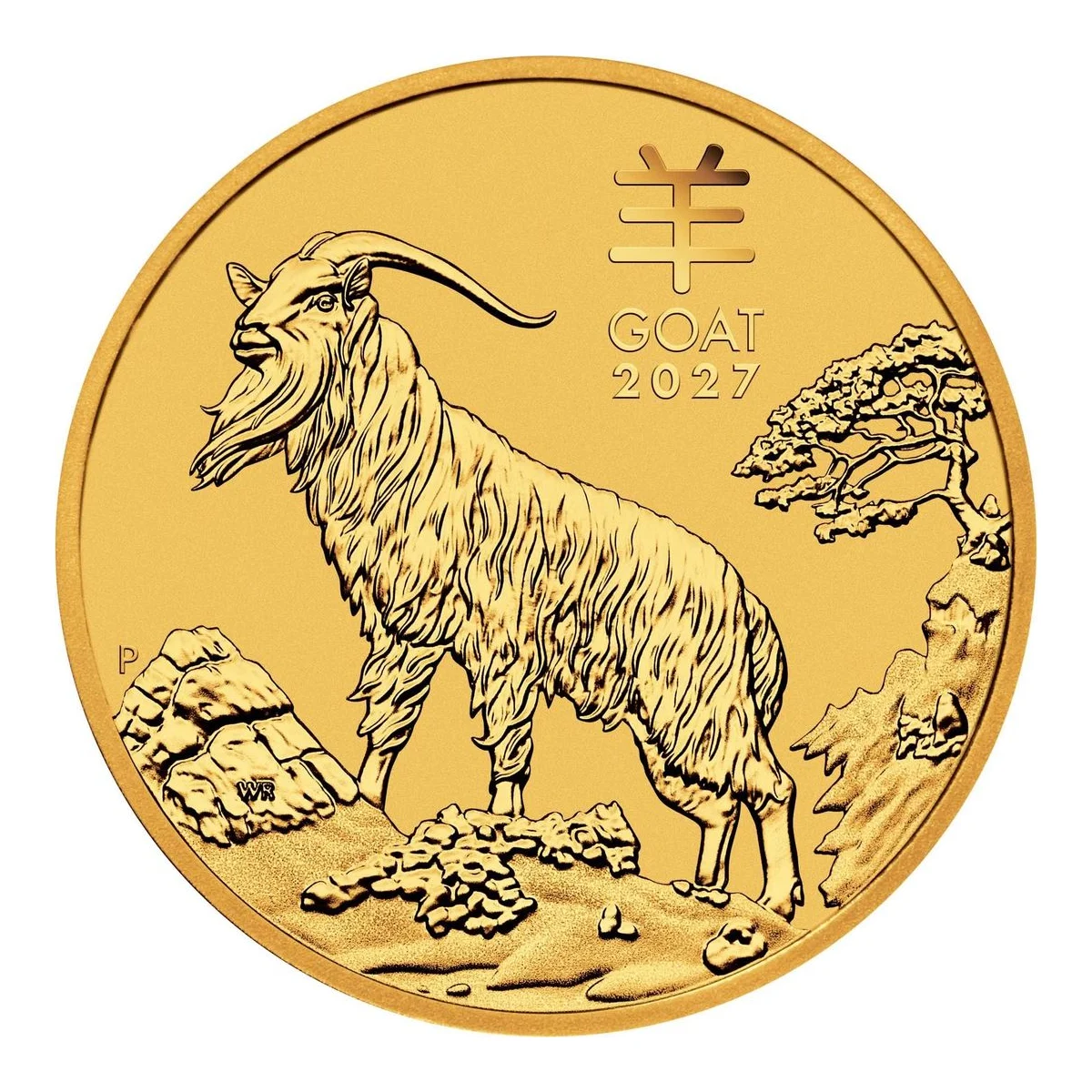 10 oz Lunar III Year of the Goat Gold Coin | 2027