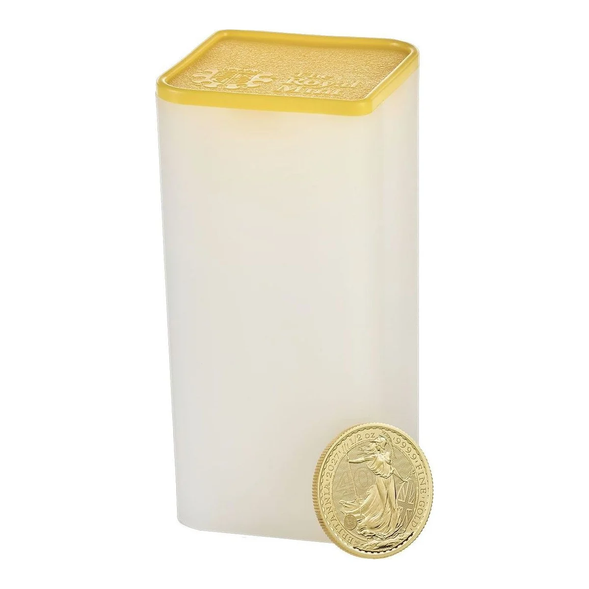 1/2 oz Britannia Gold Coin 40th Anniversary — Tube of 10 | 2027