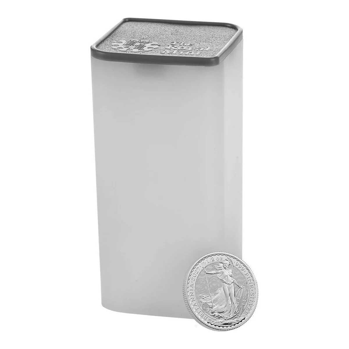 1/2 oz Britannia Silver Coin 30th Anniversary — Tube of 25 | 2027