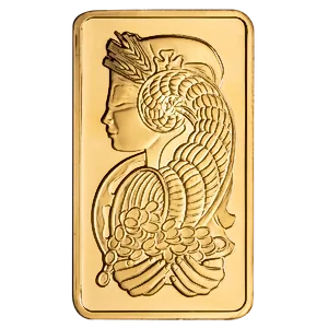 PAMP Suisse 5 oz Minted Gold Bar