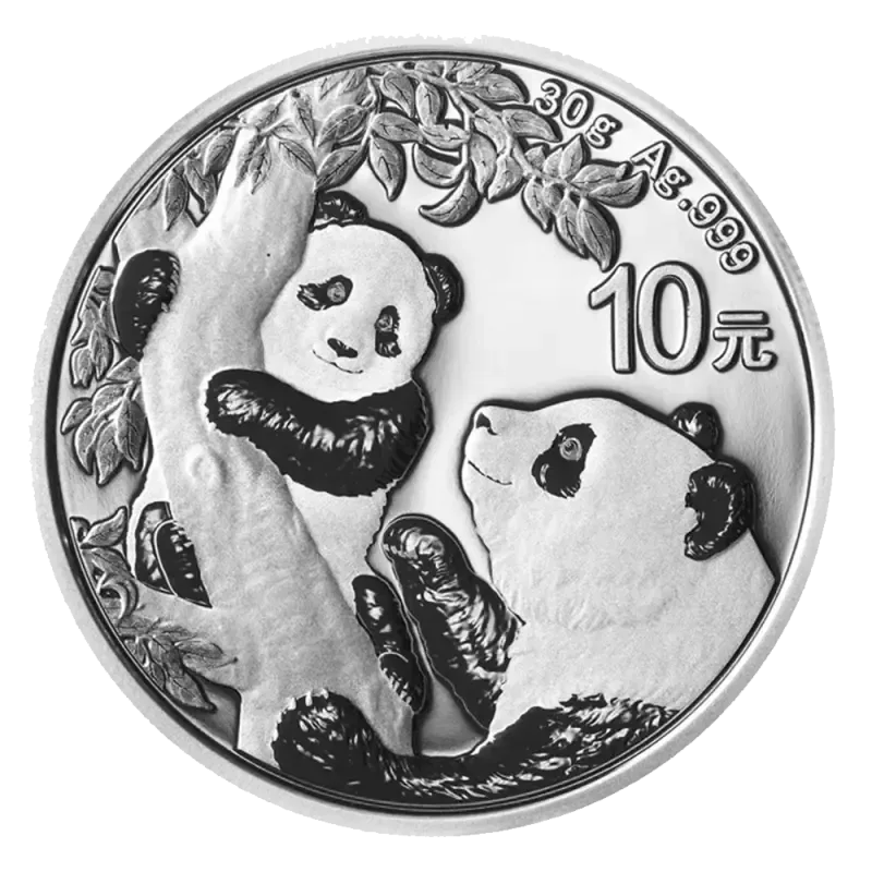 30g China Panda Silver Coin | 2021