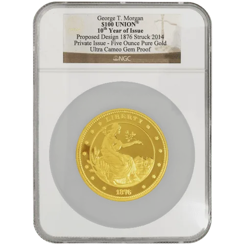 5 oz George T. Morgan | 2014