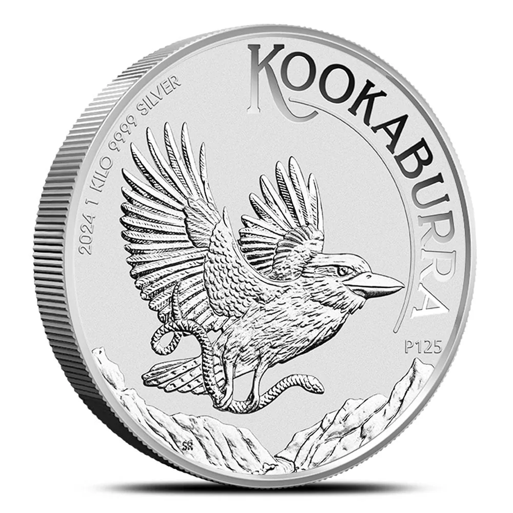 1 Kilo Australian Silver Kookaburra Coin (BU) | 2024