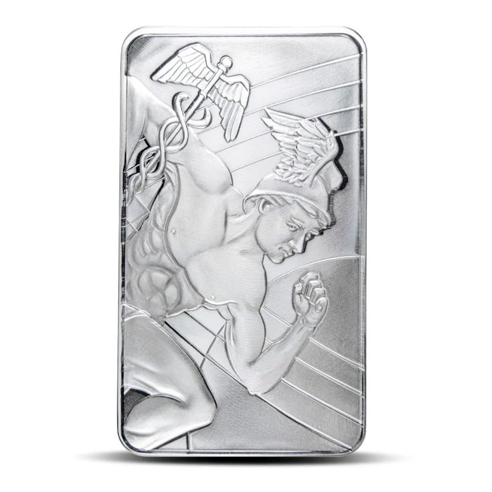100 oz Sunshine Mercury Silver Bar