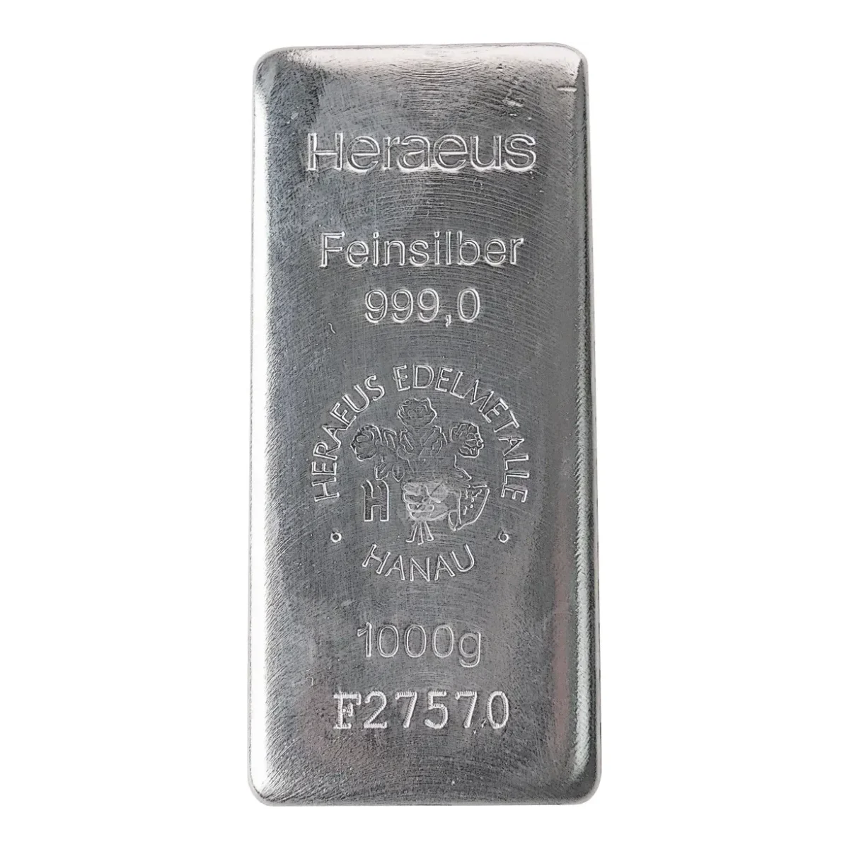 1 Kilo Heraeus Silver Bar
