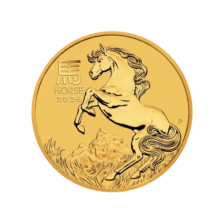 2 oz gold Lunar III - Year of the Horse | 2026