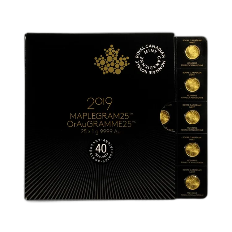 25g Maple Leaf Gold Coin Mixed Years