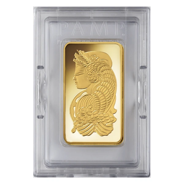 PAMP Suisse 5 oz Minted Gold Bar