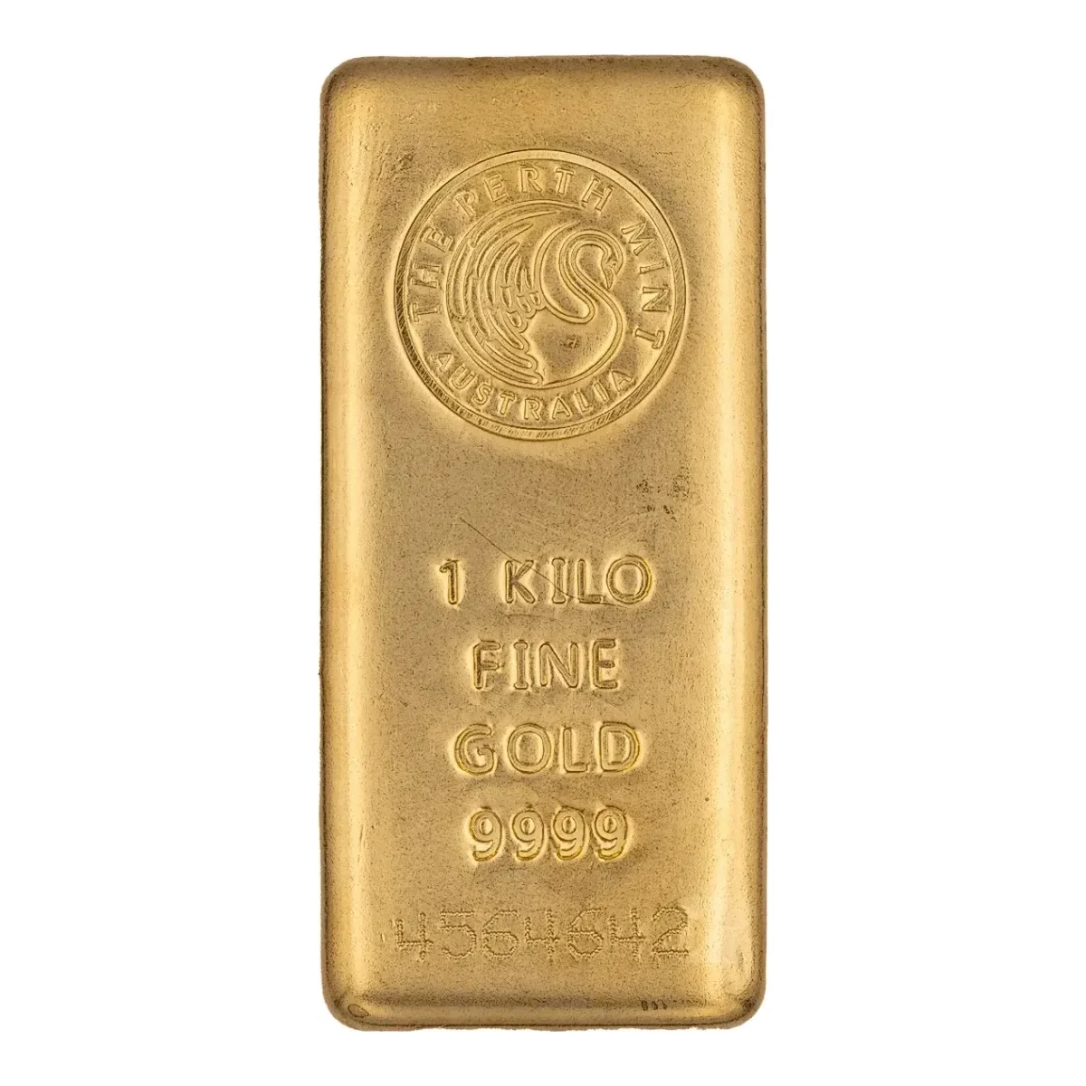 1 Kilo Perth Mint Cast Gold Bar