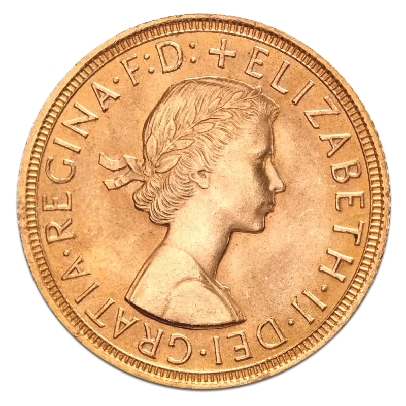 Full Sovereign Elizabeth, Gold, 1957- present