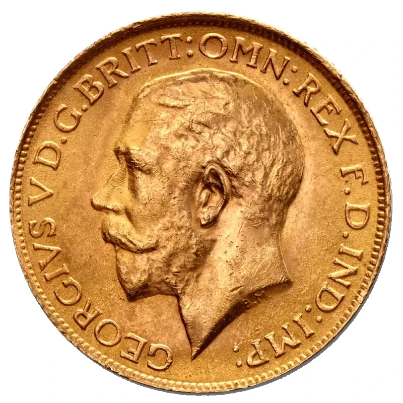 Full Sovereign Georg V, Gold, 1911-1932