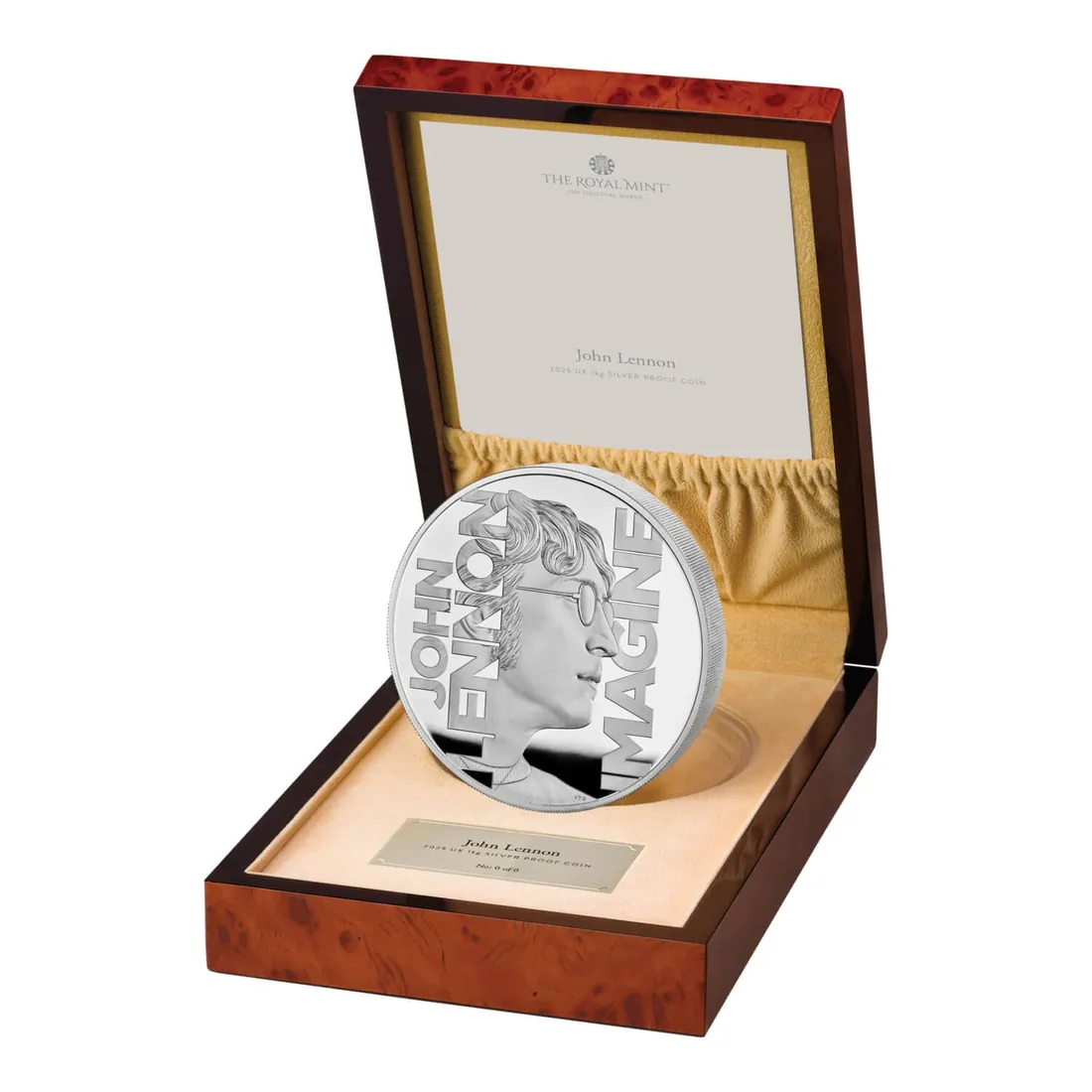John Lennon UK 1KG Silver Proof Coin | 2025