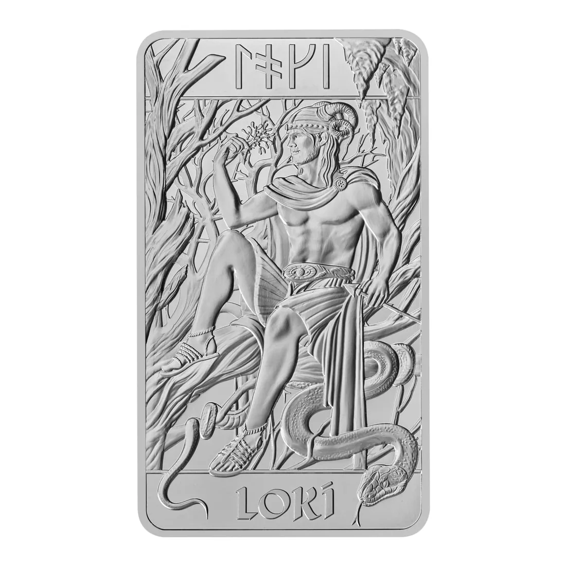 Loki 10 oz Silver Minted Bullion Bar