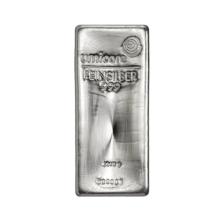 10 kilo Silver Bar Mixed Years