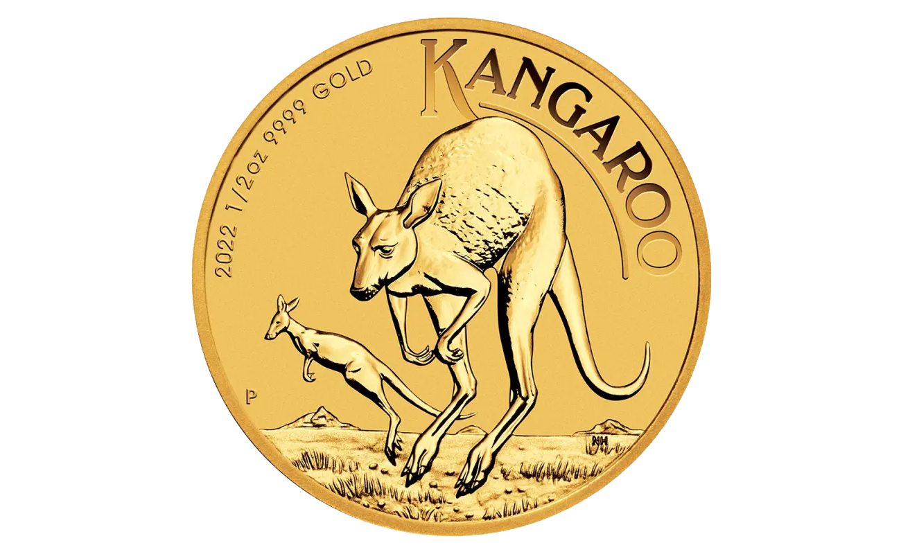 1/2 oz Kangaroo Gold Coin | 2022