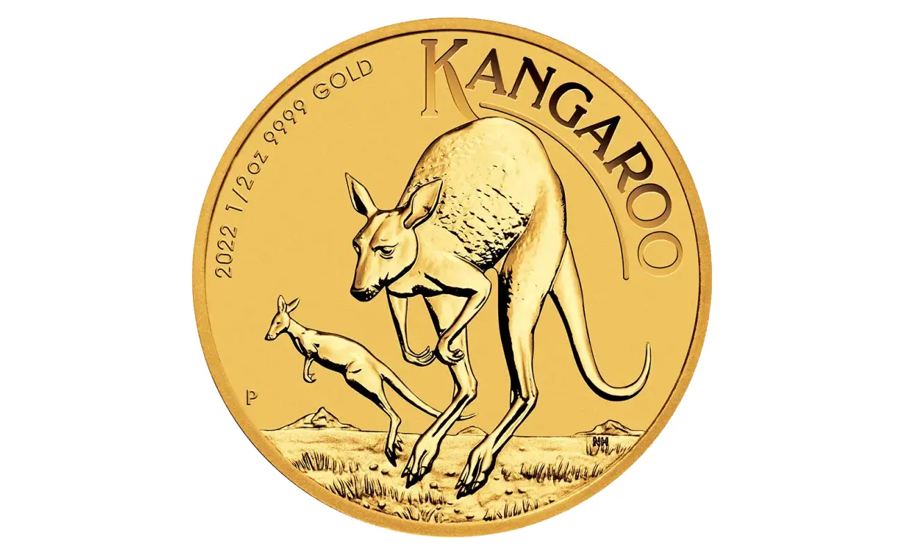 1/2 oz Kangaroo Gold Coin | 2022