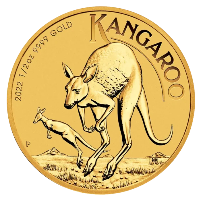 1/2 oz Kangaroo Gold Coin | 2022