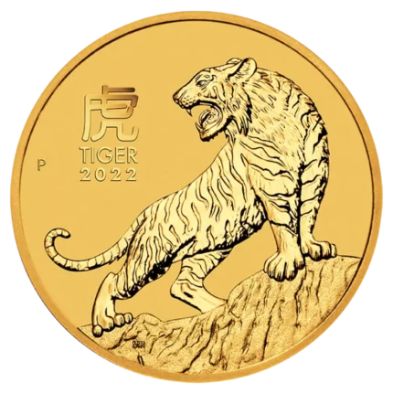 1/2 oz Lunar III Tiger Gold Coin | 2022