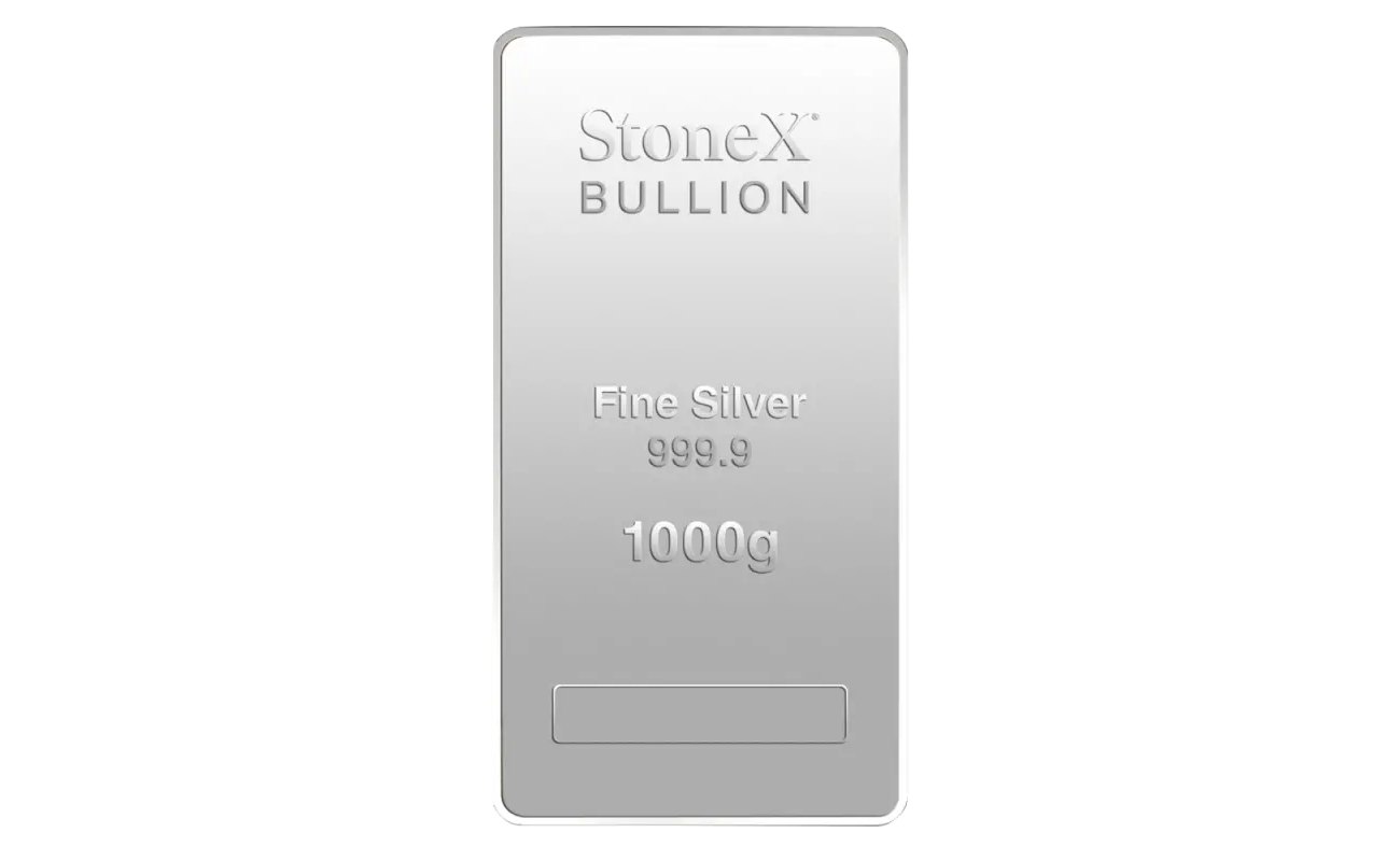 1 Kilo Coin Bar | Silver | StoneX
