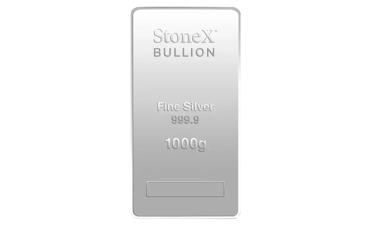 1 Kilo Coin Bar | Silver | StoneX