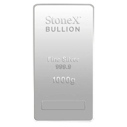 1 Kilo Coin Bar | Silver | StoneX
