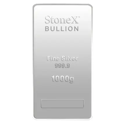 1 Kilo Coin Bar | Silver | StoneX