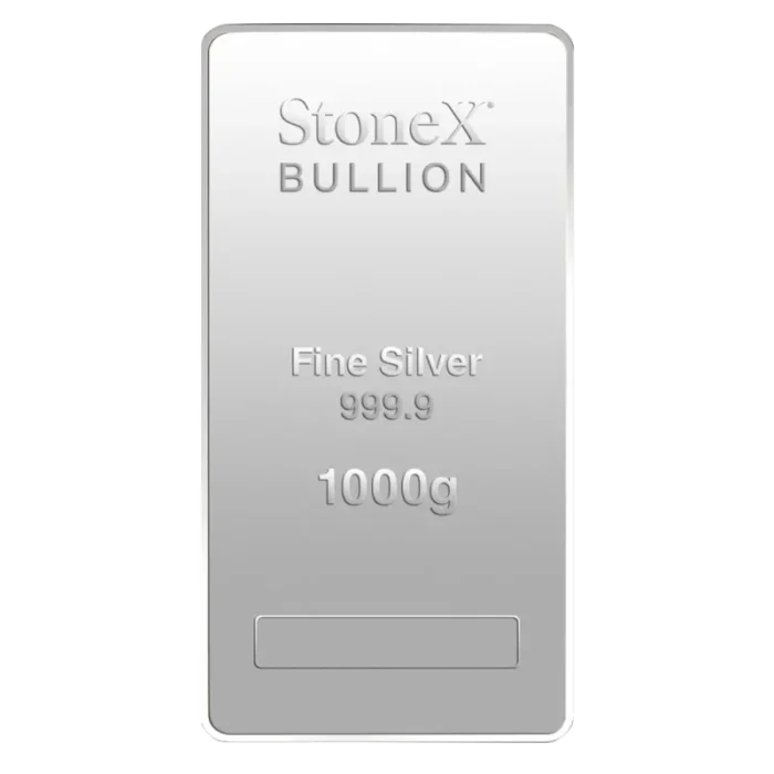 1 Kilo Coin Bar | Silver | StoneX